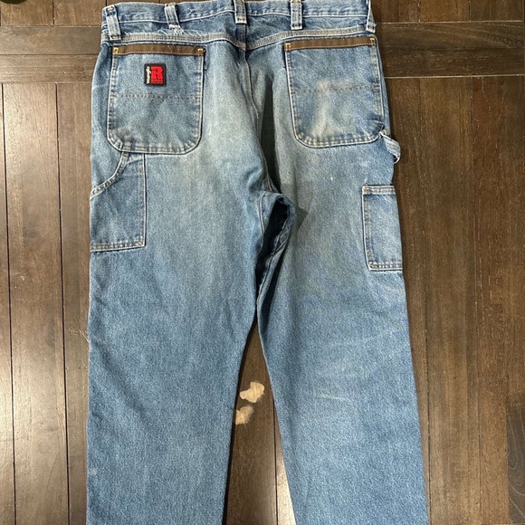 WRANGLER DOUBLE KNEES 
Nice Grass Stains

36/34 - Picture 3 of 3